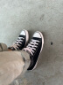匡威（Converse）官方 All Star男女经典低帮帆布鞋黑色101001 101001/黑色 41 实拍图
