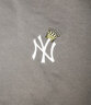 NEW ERA紐亦華MLB衛衣NY情人節情侶印花刺繡圓領(lǐng)套頭衫 13558609-灰色 L 曬單實(shí)拍圖
