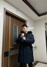 callisto【貂毛領(lǐng)、白鵝絨】卡利斯特冬季男士連帽長(cháng)款羽絨服保暖舒適外套 藏青 L (50) 曬單實(shí)拍圖
