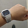 卡西歐（CASIO）手表男G-SHOCK小方銀金塊光能藍(lán)牙電波防水多功能電子日韓表禮物 新款藍(lán)色金屬GMW-B5000D-2 曬單實(shí)拍圖