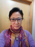 RORONOA 藝術(shù)氣息羊毛圍巾女2023秋冬高端油畫(huà)長(cháng)加大披肩兩用 旁晚景象(橙色禮盒) 曬單實(shí)拍圖