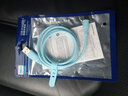 飛利浦快充頭數(shù)據(jù)線3A充電線USB-C適用蘋果安卓平板手機充電頭 6A親膚A-C 1米【藍色】 曬單實拍圖