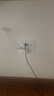 德力西（DELIXI）開關(guān)插座面板快充五孔CD821通用USB+type-c雙口45W插座86型面板 【時(shí)尚白】45W快充type-c+USB 曬單實(shí)拍圖