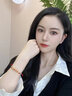 伊生緣五福龍黃金轉(zhuǎn)運珠龍年本命年紅繩手鏈女款999足金生肖小金龍 D款2只小龍1錢幣2元寶約0.7-0.9g 曬單實拍圖