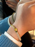 中國(guó)黃金（CHINA GOLD）四葉草黃金轉(zhuǎn)運(yùn)珠男女款足金DIY配件七夕情人節(jié)禮物送女朋友老婆 足金四葉草轉(zhuǎn)運(yùn)珠約0.22g【單轉(zhuǎn)運(yùn)珠】【紀(jì)念品】 曬單實(shí)拍圖