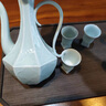 藍(lán)印東方景德鎮(zhèn)陶瓷國色天香酒具套裝手工雕刻影青瓷宋式執(zhí)壺家用送禮酒具 【國色天香-凌云】酒具套裝 曬單實(shí)拍圖