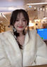 莫代爾毛絨絨外套女2025春秋季新款加厚女裝寬松時(shí)尚百搭韓版小香風(fēng)上衣 白色-加棉 加厚 M 建議100-120斤 曬單實(shí)拍圖