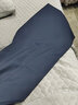 墨諾佰西褲男修身青年韓版商務(wù)休閑黑色褲子免燙小腳褲職業(yè)裝長(cháng)褲西裝褲 藏青 32 曬單實(shí)拍圖