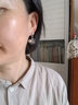 白嵐朝露耳釘女S925銀耳飾水晶耳環(huán)設(shè)計(jì)感時(shí)尚優(yōu)雅氣質(zhì)生日禮物 S925銀&無(wú)色水晶 曬單實(shí)拍圖
