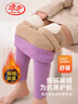 浪莎（LangSha）保暖褲女加絨秋冬護膝加厚兔毛大碼修身打底褲防寒棉褲毛秋褲女 曬單實(shí)拍圖