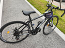 飛鴿公路自行車(chē)男女學(xué)生成人彎把跑車(chē)變速公路賽公路車(chē)單車(chē)競速賽車(chē) 酷飛-輻條輪-黑色【40刀】 700C 21速標配版 曬單實(shí)拍圖