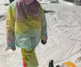 Vector兒童拼接加絨滑雪服套裝男女童防風(fēng)防水保暖戶(hù)外單雙板滑雪裝備 冰川粉彩套裝 150cm 曬單實(shí)拍圖