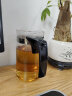 金灶（KAMJOVE）玻璃茶壶 按压式飘逸杯 茶水壶玻璃茶具 茶水分离杯泡茶器泡茶壶 TP-200搭配玻璃杯K-106【4只装】 实拍图