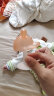 澳贝（auby）婴幼儿童玩具抗菌安抚小蘑菇硅胶牙胶 宝宝防吃手仿母乳磨牙清洁 实拍图