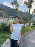 路飲者RUNSIER銀離子抗菌高硼硅雙飲玻璃杯耐高溫新款女生高顏值吸管水杯大容量 U855-稚果綠 380ml 曬單實拍圖