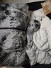 安踏雪殼羽絨服男冬季新款四防短款鴨絨防風保暖加厚戶外登山外套上衣 【四防logo款】白/千里江雪-4 XL (/180) 曬單實拍圖