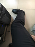 傳棨 彈力休閑褲男修身韓版直筒褲男士商務(wù)冰涼薄款西裝褲男西服褲工裝男褲子 黑色【小腳修身】 30 曬單實(shí)拍圖