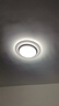 歐普照明led吸頂燈2025年新款客廳燈智能全屋套餐簡(jiǎn)約臥室餐廳燈 圓形40cm三色變光32W 曬單實(shí)拍圖