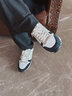 PREMIATA品牌米字鞋輕奢小眾反絨牛皮男士運動(dòng)休閑真皮舒適百搭木字鞋官方 87031白色 40 曬單實(shí)拍圖