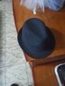 井承帽子男士秋冬季羊毛禮帽中老年人英倫風(fēng)爵士帽冬天保暖老人紳士帽 爸爸深灰色 曬單實(shí)拍圖