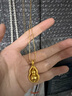 潮宏基 福祿葫蘆足金黃金吊墜掛繩項鏈女古法金套鏈禮物 計價(jià) 福祿葫蘆 8.4克 曬單實(shí)拍圖