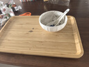 佳人天鋮 木質(zhì)托盤創(chuàng)意披薩竹木茶盤胡桃色日式家用蛋糕實木水杯盤子 楠竹長方盤36*24*2cm 原色 曬單實拍圖