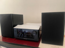 Panasonic松下SC-PM700PP-K緊湊型立體聲系統(tǒng)音響音箱帶CD播放器、藍(lán)牙、FM收音機(jī)和USB，低音和高音控制 黑色 曬單實(shí)拍圖