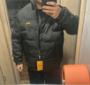 吉普（JEEP）羽絨服男冬季短款休閑立領(lǐng)外套男士保暖雙面穿衣服男裝 黑色 3XL  曬單實(shí)拍圖