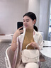 吳蠶里真絲雙面絲巾桑蠶絲花羅披肩女外搭新款提花圍巾 蕊香蓮蓮-芙蓉粉[禮盒包裝、代寫 曬單實拍圖