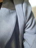 RAJKPOOR小個子時尚西裝套裝女裝短款2025春季新款職業(yè)氣質(zhì)西服外套兩件套 灰色兩件套 L /建議100-110斤 曬單實拍圖