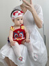 白色嬰兒襪子夏季防蚊襪透氣網(wǎng)男女兒童寶寶嬰幼兒鏤空長筒高筒襪 白色 白色毛絨龍長筒防蚊襪 參考年齡0-12個月（襪筒長15cm） 曬單實拍圖