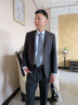 羅蒙男士領(lǐng)帶 商務(wù)職場正裝時尚百搭羊毛窄版5.5cm手打領(lǐng)帶禮盒裝 曬單實拍圖