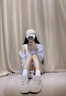 多菲尼森女鞋厚底小白鞋女2025早秋百搭增高板鞋松糕鞋學(xué)生運動(dòng)休閑鞋子 厚底小白鞋【白色-37】 曬單實(shí)拍圖