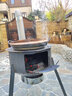 博炬 新式柴火灶家用農村燒木柴室內無(wú)煙地鍋灶戶(hù)外鐵爐子取暖爐柴火 升級帶灰盒款：48cm+2.7厚+3爐圈 +大禮包 曬單實(shí)拍圖
