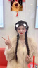 YUUZYUUS妤遇高端品牌輕奢女裝狐貍毛皮草外套女短款小個(gè)子2025年冬季新款 奶茶色 S 曬單實(shí)拍圖