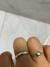 羅泰老銀匠999足銀本命佛情侶戒指戒指一對情侶款素圈對戒簡(jiǎn)約開(kāi)口可調節刻字 阿彌陀佛 單個(gè)（ 豬、狗本命佛） 女款 曬單實(shí)拍圖