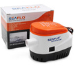 SEAFLO船用全自動(dòng)艙底潛水排水泵直流游艇快艇銅芯電機抽水機動(dòng)力流量大 12V-G750-銅芯電機-排水管套裝 曬單實(shí)拍圖