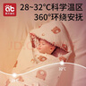 愛(ài)貝迪拉新生兒包被嬰兒防驚跳夏季秋冬四季寶寶抱被睡袋包單嬰幼兒通用 【深冬加厚脫膽0~10℃】香蜜糖梨 曬單實(shí)拍圖