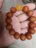 觀(guān)玉 黃瑪瑙雕刻龍紋圓珠金剛星月菩提佛珠配珠腰珠隔珠DIY配飾 18mm單顆 曬單實(shí)拍圖