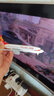 智宙海南飛機(jī)模型帶起落架燈光民航客機(jī)a350仿真合金航模擺件 【海航波音737-無燈光】20厘米+飛機(jī)坪 曬單實拍圖