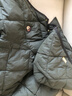 Teenie Weenie Men小熊男裝簡約羽絨服冬菱形寬松連帽休閑潮流外套 軍綠色 L 175 曬單實(shí)拍圖
