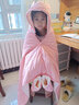 名享優(yōu)品午睡毯中小學(xué)生教室用披肩毛毯子兒童午休冬季加厚蓋毯被子高中生 加厚午睡毯(防風(fēng) 輕便 保暖)粉色 88x150(適合身高110-150cm) 曬單實(shí)拍圖