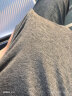 艾伦伯顿（Alen Botun） 运动短袖t恤男夏季吸汗衣篮球跑步女速干衣服健身服夏天冰丝上衣 花灰【冰丝 透气】 XL(180-185CM) 实拍图