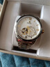 依波（EBOHR）【商場(chǎng)同款】大師系列男士自動(dòng)機械表鏤空防水手表送男友禮物 剛毅銀 10980118 曬單實(shí)拍圖