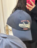 美職棒（MLB）旗艦官網(wǎng)男女帽子虞書欣同款棒球帽學(xué)院風(fēng)遮陽(yáng)帽軟頂鴨舌帽禮物 紐約洋基隊(duì)/深灰色 均碼 F-帽圍可調(diào)節(jié) 曬單實(shí)拍圖