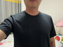 安德瑪（Under Armour）春夏Sportstyle男子運動(dòng)短袖T恤1326799 黑色001 男碼M/女碼L 曬單實(shí)拍圖