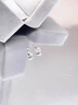 LnieerS999足銀拉絲愛心耳釘女養(yǎng)耳洞耳環(huán)小眾高級感2025新款輕奢耳飾品 拉絲愛心耳釘【S999足銀】 曬單實拍圖