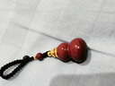 蔓頌棠朱砂葫蘆項鏈女嘎烏瓶吊墜可打開(kāi)紫金砂平安福祿鑰匙扣手機掛墜男 【朱砂轉運珠】手機掛件款--內裝朱砂粉 曬單實(shí)拍圖