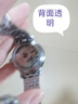 依波（EBOHR）手表女鏤空全自動(dòng)機(jī)械表鋼帶防水鑲鉆夜光名牌生日七夕禮物送女友 間枚蝴蝶結(jié)【專柜禮裝】51000127 曬單實(shí)拍圖