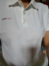 岸婷品牌冰絲t恤女短袖夏季新款女士polo衫翻領(lǐng)夏天有領(lǐng)半袖大碼上衣T 白色 3XL 【建議重120-132斤】 曬單實(shí)拍圖
